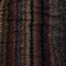 1 Yard Italian Fall Tones Zig Zag Novelty Wool Knit Fabric 56 inch Width